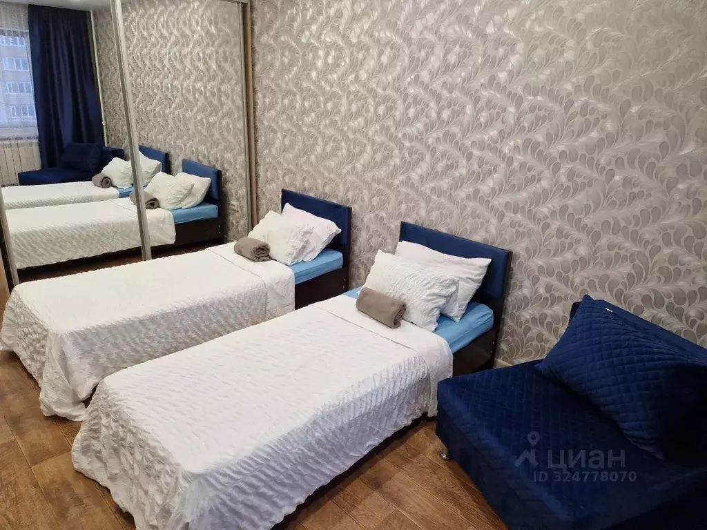 2-к кв. Татарстан, Зеленодольск Первомайская ул., 9 (69.0 м) - Фото 1