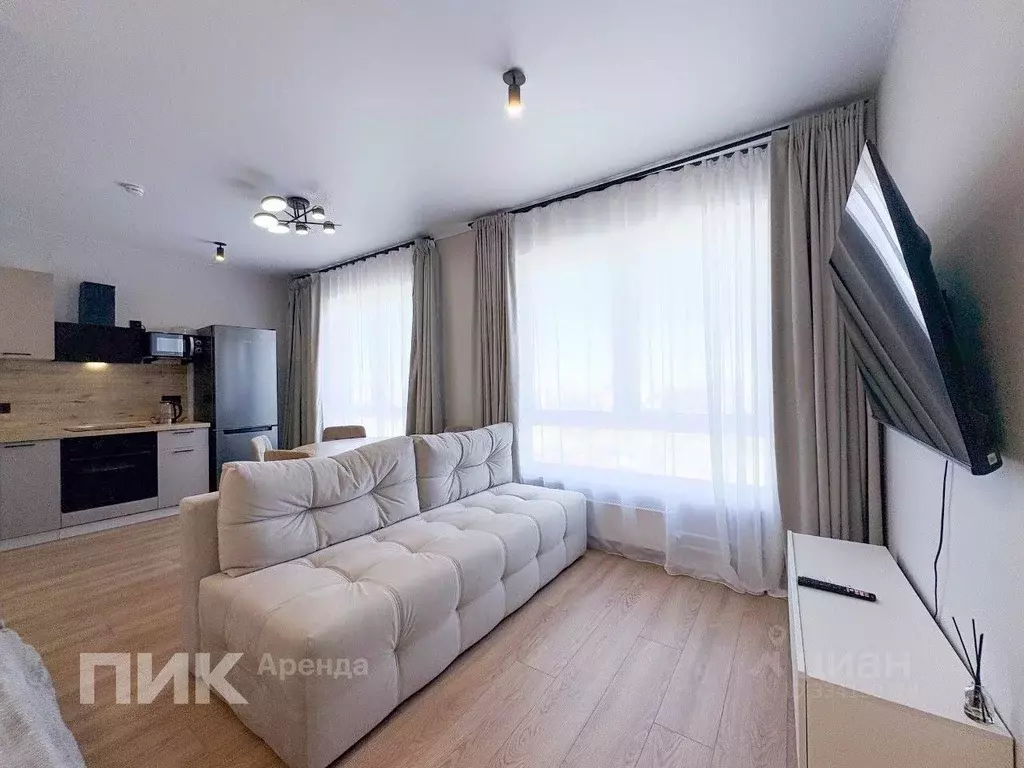 Студия Московская область, Одинцово ул. Березовая, 4к2 (34.0 м) - Фото 1