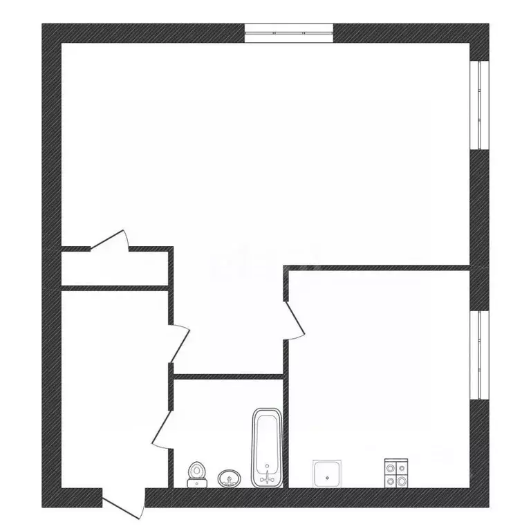 1-к кв. Калужская область, Белоусово г. Жуковский муниципальный округ, ... - Фото 2