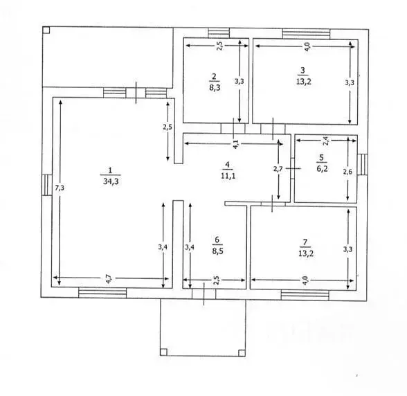 Дом в Саратовская область, Энгельсский район, Новопушкинское ... - Фото 2