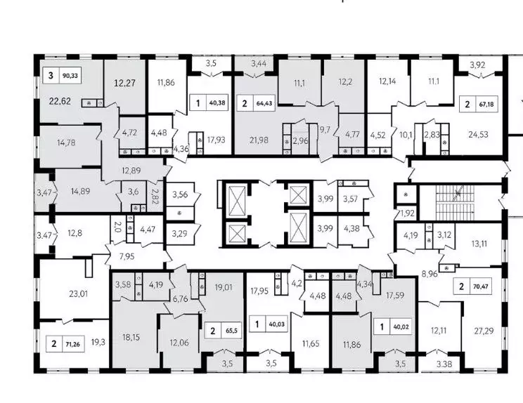 1-к кв. тульская область, тула ул. седова, 26к2 (42.8 м) - Фото 1