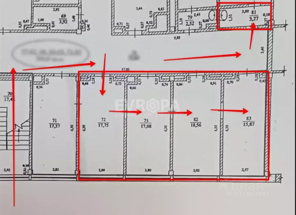 Офис в Ульяновская область, Ульяновск Брестская ул., 78к2 (30 м) - Фото 1