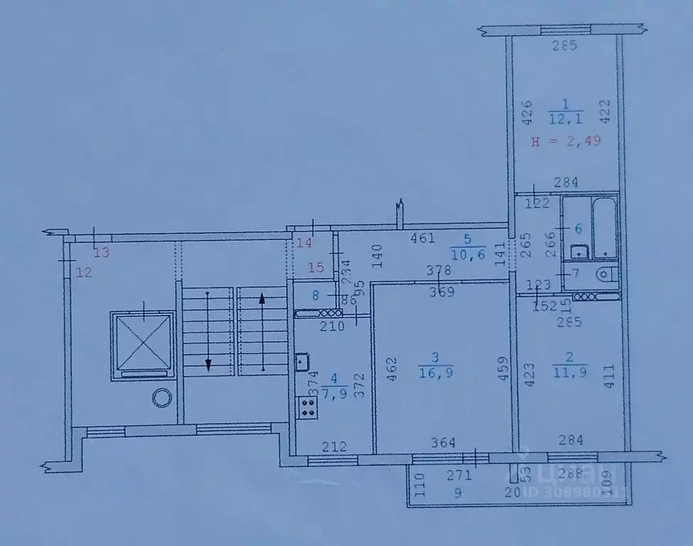 Комната Свердловская область, Екатеринбург ул. Варшавская, 2Б (24.0 м) - Фото 0