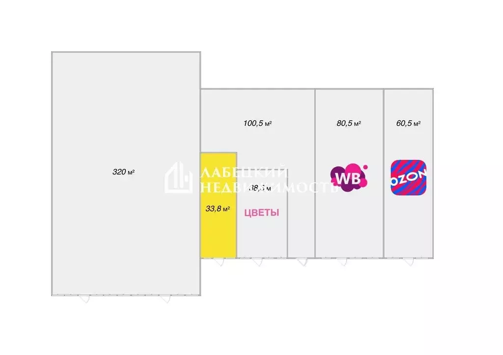 Помещение свободного назначения (673 м) - Фото 2