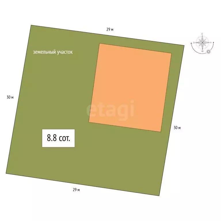 Дом в Бердск, Фестивальная улица (200.6 м) - Фото 1