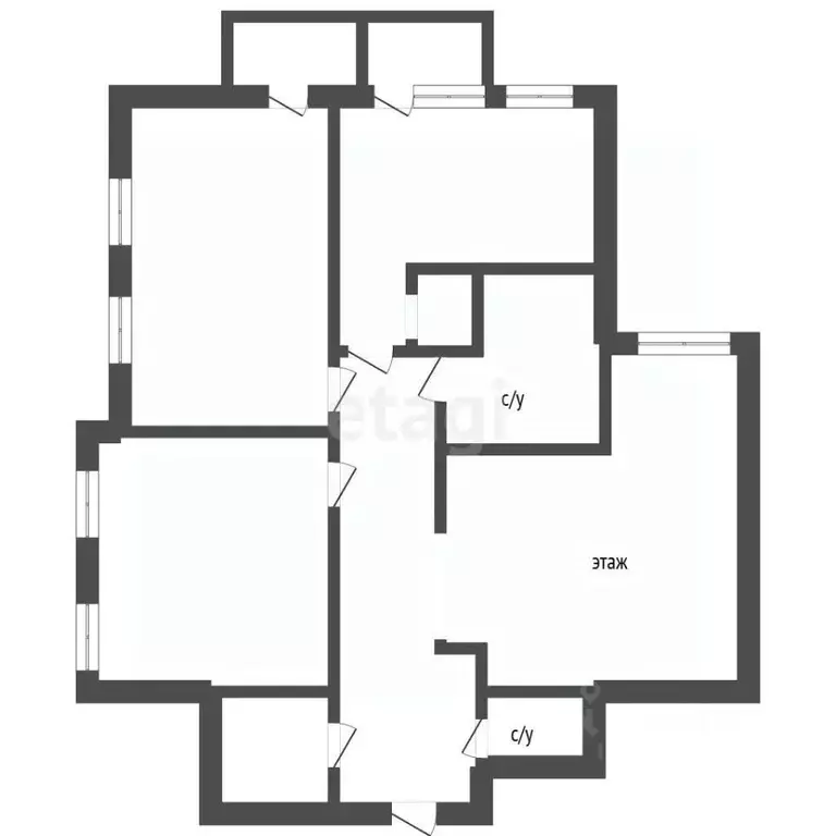 3-к кв. Воронежская область, Воронеж ул. Чернышевского, 41 (103.5 м) - Фото 2