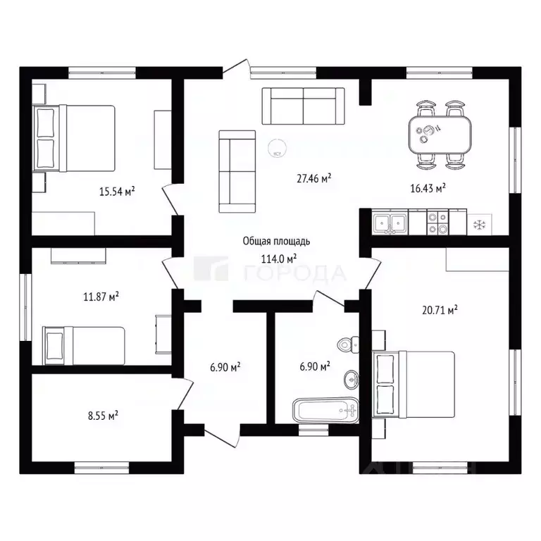 Дом в Новосибирская область, Новосибирский район, Барышевский ... - Фото 2