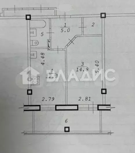 1-к. квартира, 37,5 м, 9/25 эт. - Фото 0