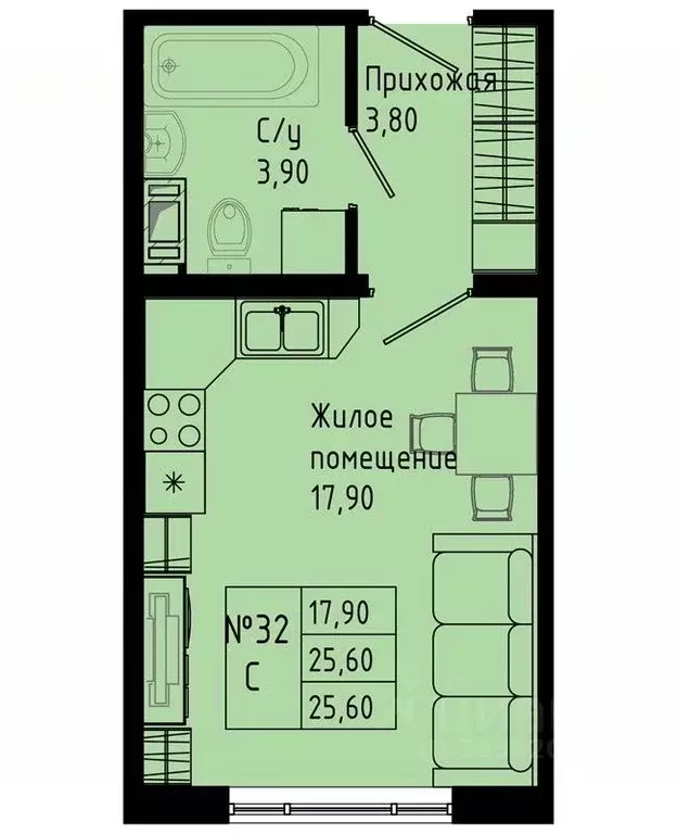 Студия Ленинградская область, Коммунар г. Гатчинский муниципальный ... - Фото 1