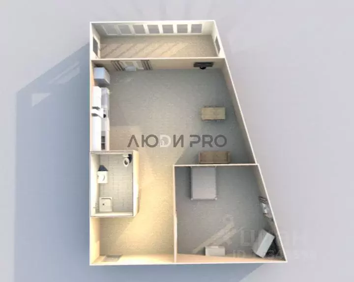 2-к кв. Башкортостан, Уфа ул. Минигали Губайдуллина, 10 (43.3 м) - Фото 2