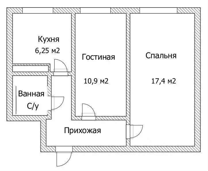 2-к кв. Красноярский край, Норильск ул. Кирова, 38 (42.0 м) - Фото 0