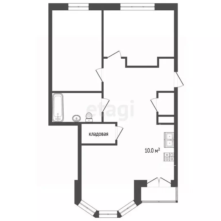 3-к кв. Московская область, Химки Клязьма-Старбеево мкр, Международный ... - Фото 2