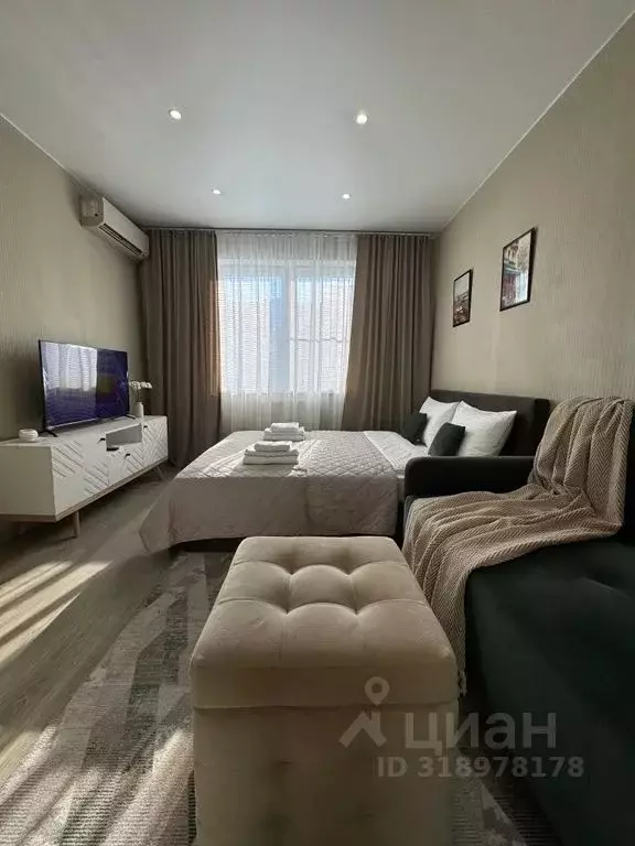 1-к кв. Краснодарский край, Краснодар ул. Им. Героя Сарабеева В.И., 7 ... - Фото 1