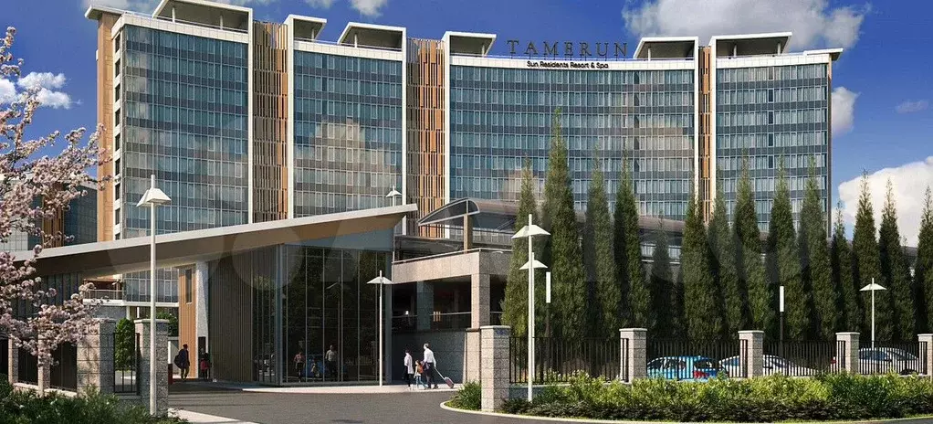 Апартаменты-студия, 34,4 м, 3/12 эт. - Фото 0