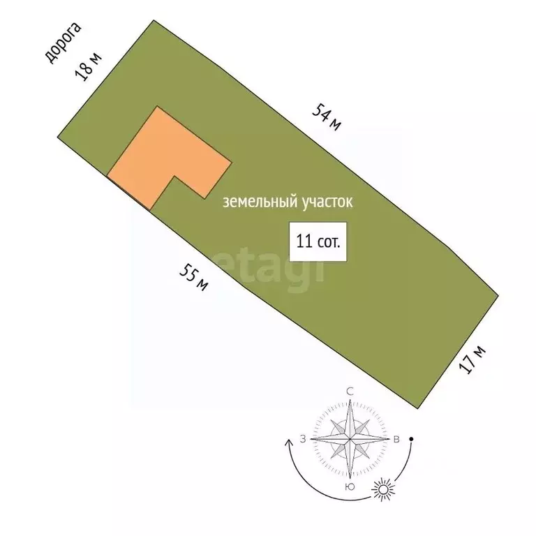 Дом в Мордовия, Кадошкино рп ул. Гражданская, 33 (52 м) - Фото 1