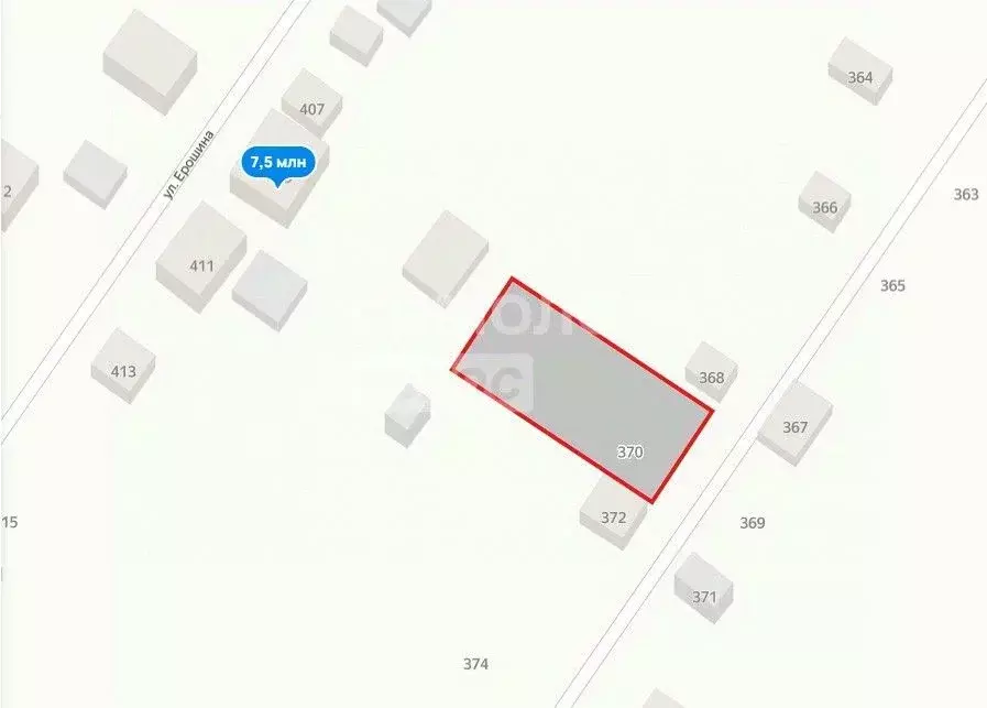 Участок в Забайкальский край, Читинский район, Карповское СНТ 370 ... - Фото 1