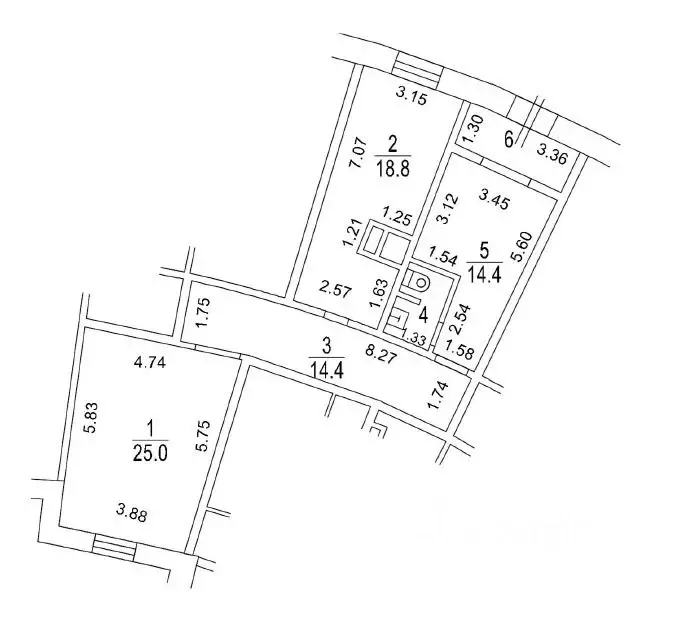 Помещение свободного назначения в Москва Ленинградское ш., 124к3 (80 ... - Фото 1