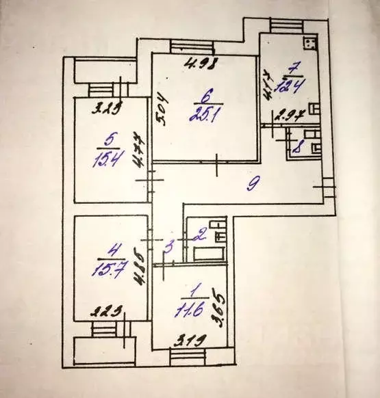 4-к кв. Белгородская область, Белгород ул. Губкина, 16б (112.0 м) - Фото 0