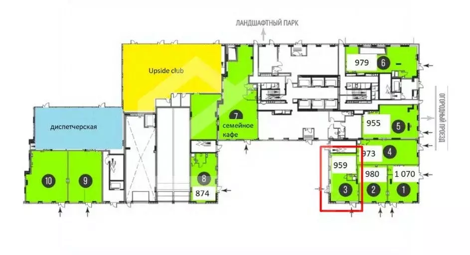 Помещение свободного назначения в Москва Огородный проезд, 4/7к2 (73 ... - Фото 2