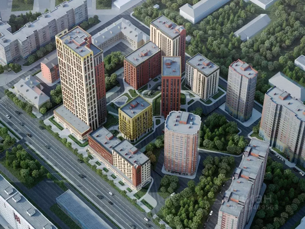 2-к кв. Новосибирская область, Новосибирск Плановая ул., 60А (45.3 м) - Фото 1