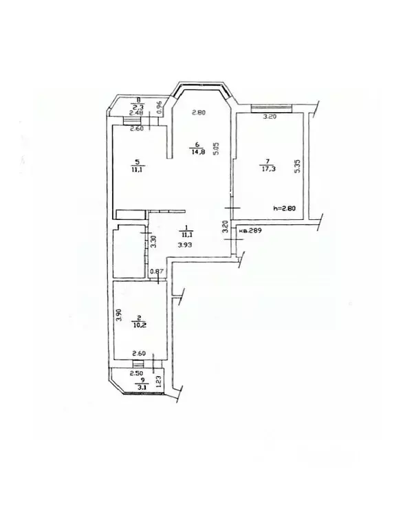 3-к кв. Краснодарский край, Краснодар Российская ул., 79/3к2 (68.3 м) - Фото 2