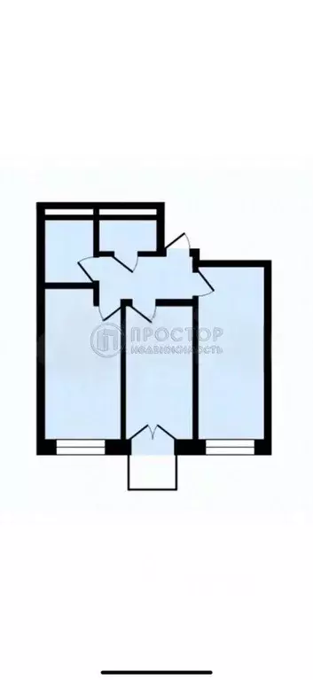 2-к кв. Московская область, Мытищи Летная ул., 21/2 (59.5 м) - Фото 2