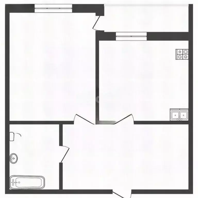1-к кв. Севастополь ул. Горпищенко, 145к1 (38.0 м) - Фото 2