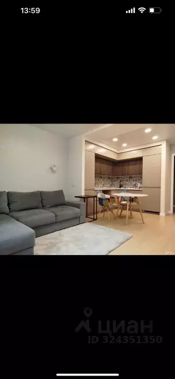 2-к кв. Вологодская область, Череповец Октябрьский просп., 78А (52.0 ... - Фото 1