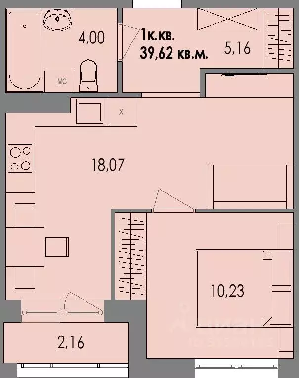 1-к кв. Карелия, Петрозаводск Перевалка-2 тер., Университетский ... - Фото 0