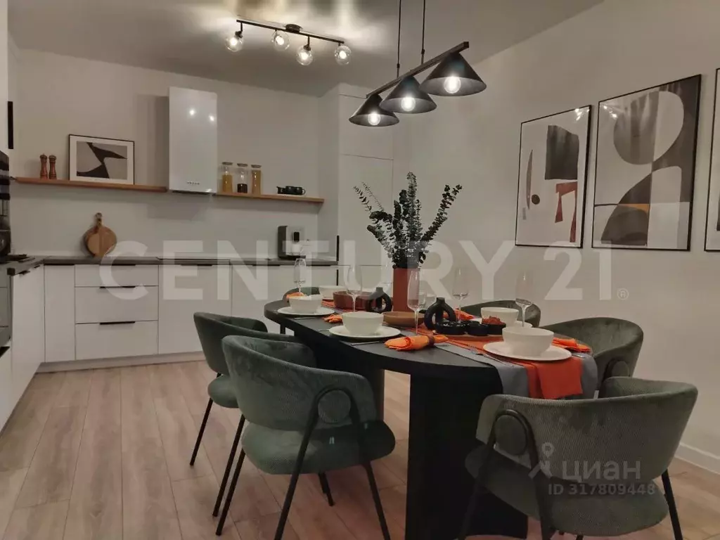 3-к кв. Краснодарский край, Новороссийск ул. Куникова, 55к1 (91.0 м) - Фото 0