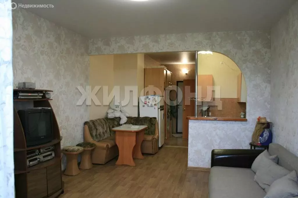 Квартира-студия: посёлок Октябрьский, Рассветная улица, 7 (30.9 м) - Фото 2