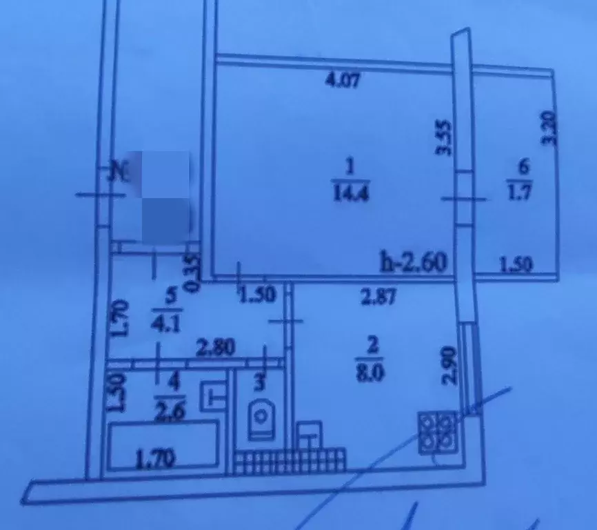 Продаётся 1-к квартира, 30.1 м - Фото 0
