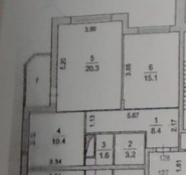 2-к кв. Московская область, Подольск бул. Бородинский, 5 (59.0 м) - Фото 1