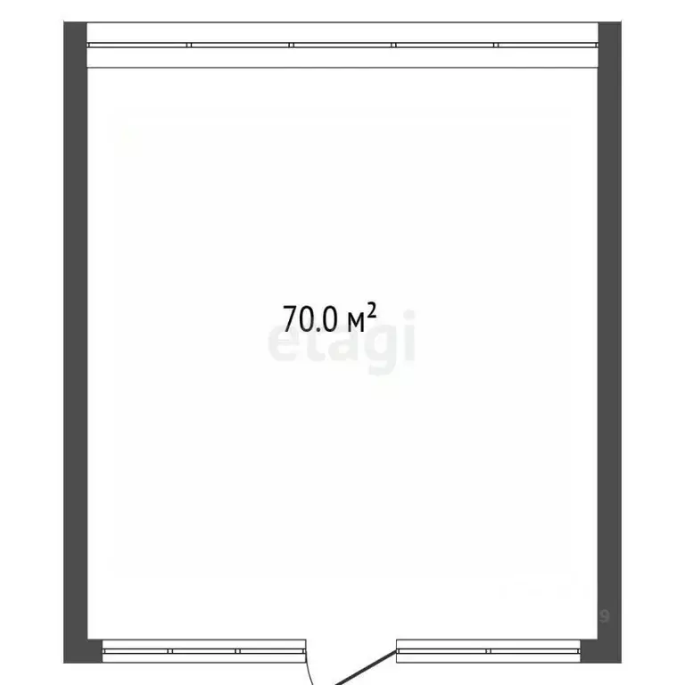 Торговая площадь в Мордовия, Саранск ул. Кирова, 63 (72 м) - Фото 1