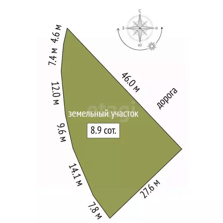 Участок в Крым, Ялта муниципальный округ, Гурзуф пгт  (9.0 сот.) - Фото 2