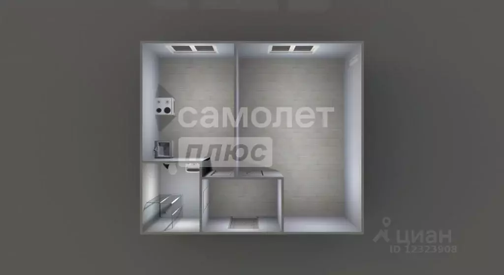 1-к кв. Московская область, Подольск ул. Машиностроителей, 32 (35.3 м) - Фото 2