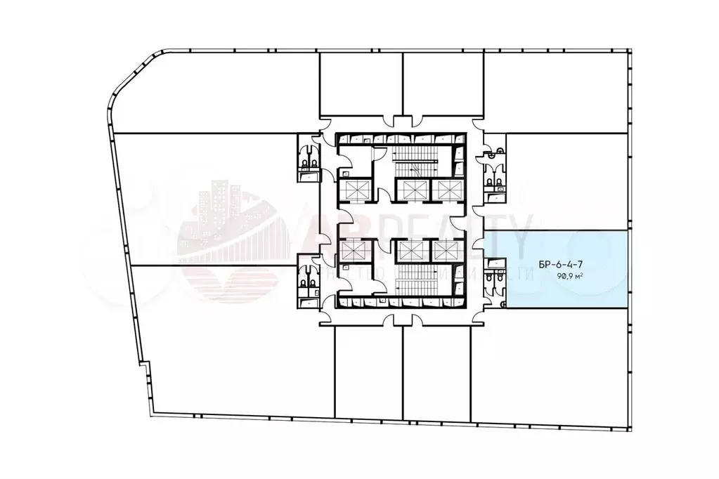 Офис, 90.9 м - Фото 1