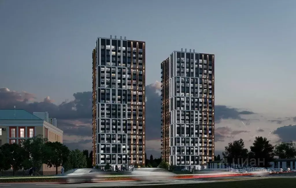 1-к кв. Орловская область, Орел Ломоносов жилой комплекс (44.94 м) - Фото 2