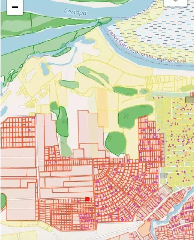 Участок в Самарская область, Волжский район, Черноречье с/пос, пос. ... - Фото 1