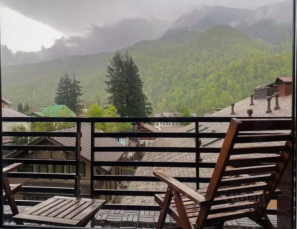 1-к кв. Краснодарский край, Сочи Красная Поляна пгт, ул. Турчинского, ... - Фото 1