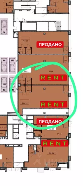 Торговая площадь в Санкт-Петербург Гражданский просп., 107к4 (105 м) - Фото 2