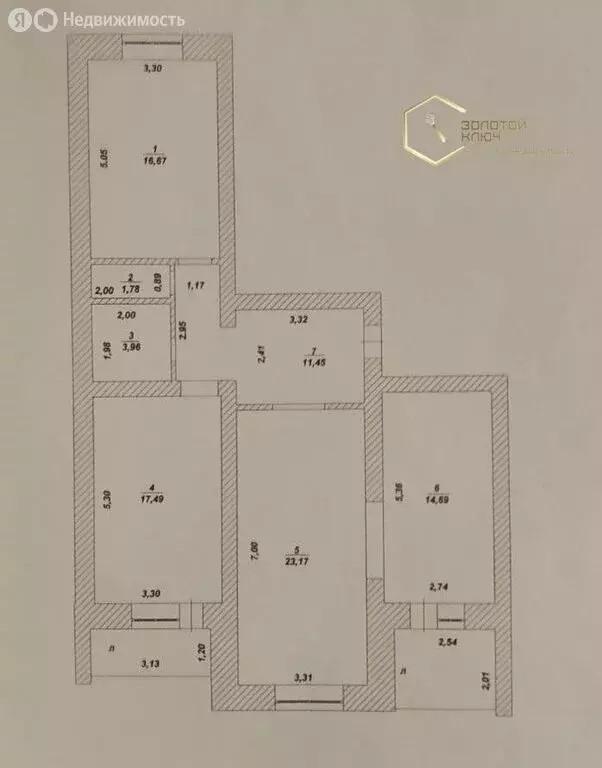3-комнатная квартира: Димитровград, Московская улица, 60А (89.21 м) - Фото 1