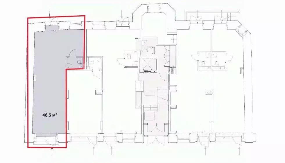 Помещение свободного назначения в Москва Большая Бронная ул., 25С3 (47 ... - Фото 2