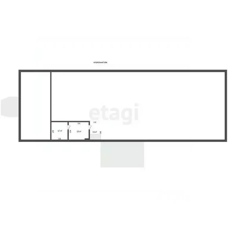 Склад в Ямало-Ненецкий АО, Новый Уренгой Таежная ул., 224Д (470 м) - Фото 2