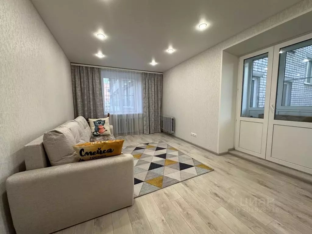 2-к кв. Нижегородская область, Нижний Новгород ул. Пушкина, 21А (45.0 ... - Фото 2