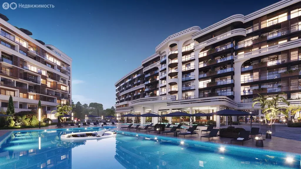 Квартира-студия: Судак, Набережная улица, 75к1 (45 м) - Фото 1