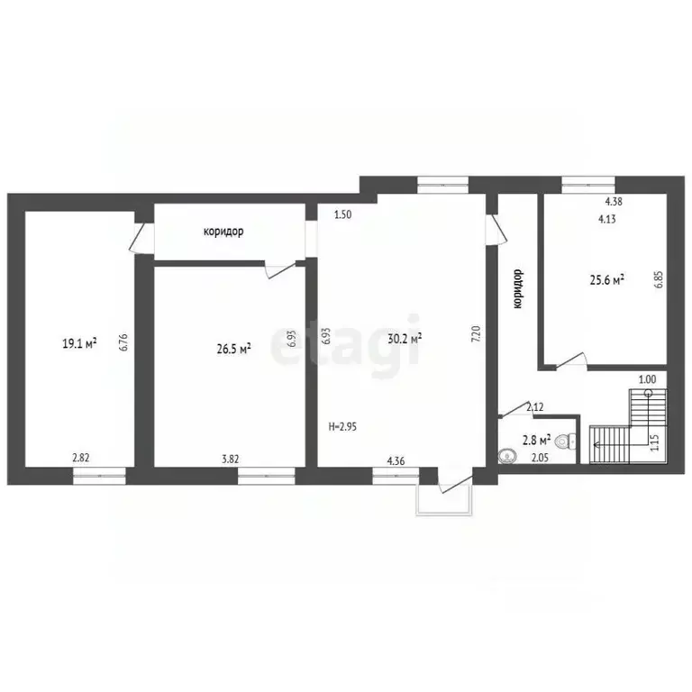 Офис в Ростовская область, Ростов-на-Дону Кировский просп., 37 (103 м) - Фото 2