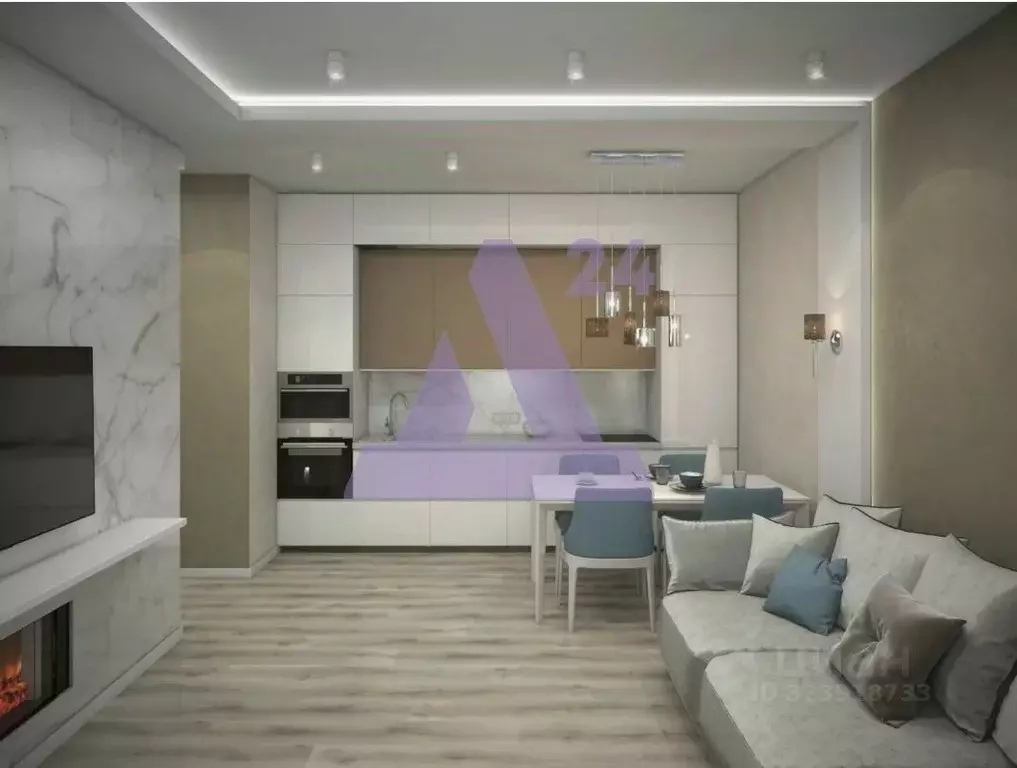 3-к кв. Алтайский край, Барнаул тракт Павловский, 196к4 (71.0 м) - Фото 1