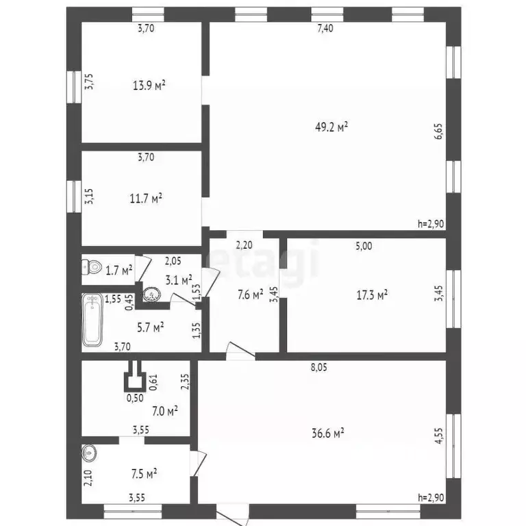 Дом в Алтайский край, Бийск ул. Красильникова, 128 (161 м) - Фото 1