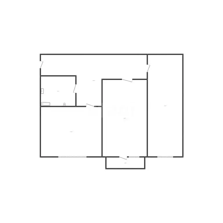 2-комнатная квартира: Ангарск, 15-й микрорайон, 12А (49 м) - Фото 1